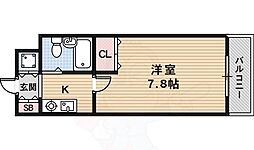 ルミネスプラザ 1Kの間取図画像