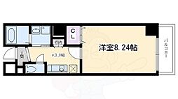 エスト堀川 1Kの間取図画像