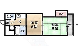 ラセットアベニュー 2Kの間取図画像
