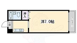 ハイツ62 1Kの間取図画像