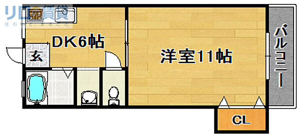 大阪府大阪市東淀川区豊新2丁目(賃貸マンション1DK・3階・33.00㎡)の写真 その2