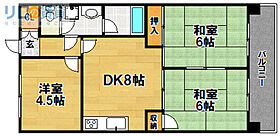 大阪府大阪市東淀川区下新庄2丁目（賃貸マンション3LDK・2階・56.00㎡） その2