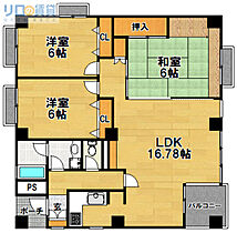 大阪府大阪市東淀川区菅原4丁目（賃貸マンション3LDK・4階・90.00㎡） その2