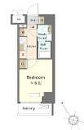 ＳＨＯＫＥＮ　Ｒｅｓｉｄｅｎｃｅ横浜鶴見V 10階1Kの間取り