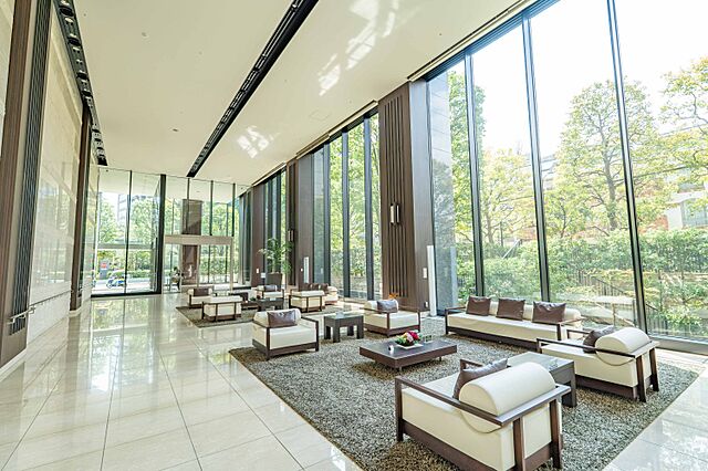 エントランス シティタワー麻布十番 33階/-