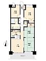 朝日プラザCITY南大和イーストウイングA棟3階790万円