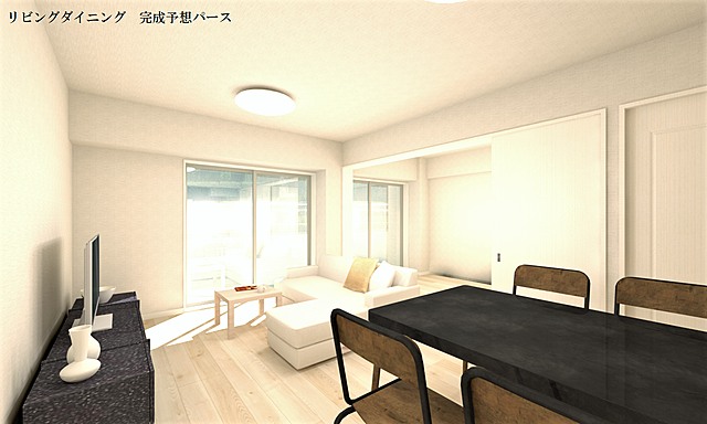 リビング/ダイニング 足立区保木間1丁目2-7