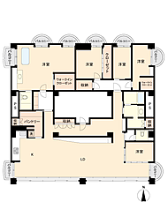間取図画像 5LDK