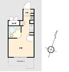 間取図画像 ワンルーム