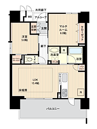ESTEMCOURTWAKAYAMACITYSTATIONFRONT 1SLDKの間取図画像