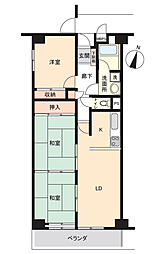コンフォート熊谷 3LDKの間取図画像