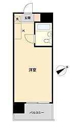 メゾン・ド・アルドゥール ワンルームの間取図画像