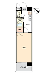 ライオンズマンションポートタウン今治 1Kの間取図画像