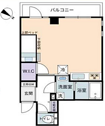 ビッグストーン池袋 1LDKの間取図画像