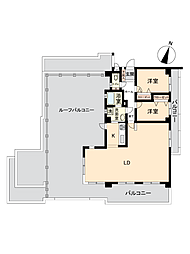 ライオンズマンション知立南参番館 2LDKの間取図画像