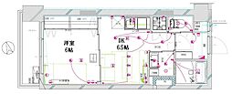ニュー高円寺マンション 1DKの間取図画像
