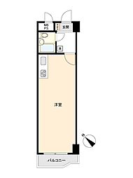 ライオンズマンション戸塚北 ワンルームの間取図画像