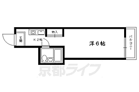 京都府京都市上京区下立売通大宮西入浮田町（賃貸マンション1K・2階・18.00㎡） その2