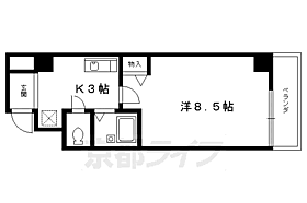 アヴェニール 102 ｜ 京都府京都市左京区一乗寺樋ノ口町（賃貸マンション1K・1階・23.61㎡） その2