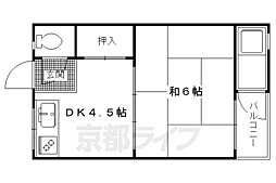 間取図画像 1DK