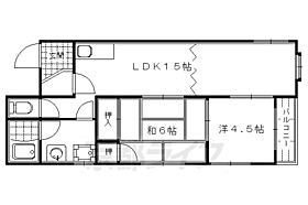 京都府京都市下京区木屋町通正面下る大宮町（賃貸アパート3LDK・3階・49.74㎡） その2