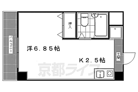 アディー下鴨 306 ｜ 京都府京都市左京区下鴨芝本町（賃貸マンション1K・3階・19.80㎡） その2