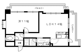 京都府京都市上京区河原町通今出川下る大宮町（賃貸マンション1LDK・11階・54.93㎡） その2