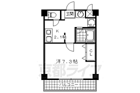 京都府京都市中京区黒門通蛸薬師下る下黒門町（賃貸マンション1K・1階・25.20㎡） その2