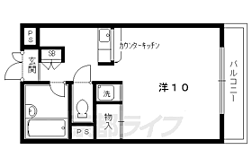 エステート修学院 105 ｜ 京都府京都市左京区修学院登り内町（賃貸マンション1R・1階・25.92㎡） その2