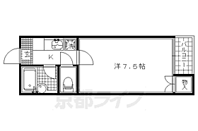 京都府京都市北区大宮南椿原町（賃貸アパート1K・2階・19.64㎡） その2