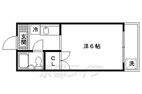 京都府京都市上京区大宮通寺之内上る西入東千本町（賃貸マンション1K・1階・17.51㎡） その2