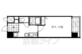 京都府京都市下京区烏丸通松原上る因幡堂町（賃貸マンション1K・2階・22.95㎡） その2