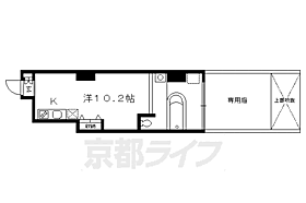 京都府京都市北区小山元町（賃貸マンション1K・1階・28.86㎡） その2