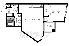 京都府京都市北区小山下内河原町（賃貸マンション1LDK・7階・36.08㎡） その2