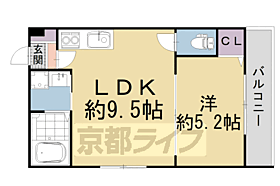 京都府京都市下京区万寿寺通若宮西入月見町（賃貸マンション1LDK・2階・32.08㎡） その2