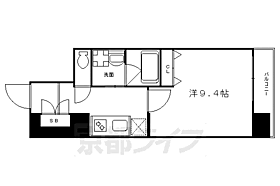 京都府京都市中京区御幸町通二条上る達磨町（賃貸マンション1K・3階・30.82㎡） その2