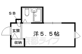 コスモ三条京阪 103 ｜ 京都府京都市左京区新富小路通仁王門下る讃州寺町（賃貸マンション1R・1階・14.00㎡） その2