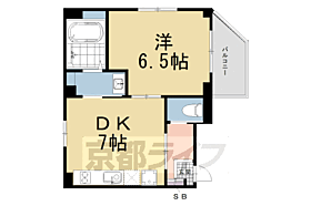 京都府京都市東山区大和大路通四条下る2丁目亀井町（賃貸マンション1DK・3階・33.39㎡） その2