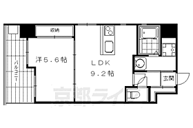 京都府京都市中京区御池通麩屋町東入上白山町（賃貸マンション1LDK・2階・35.95㎡） その2