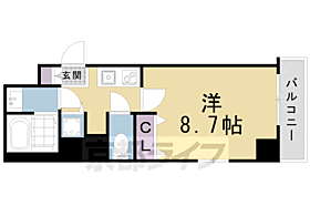 京都府京都市上京区下立売通大宮西入浮田町（賃貸マンション1K・4階・28.32㎡） その2