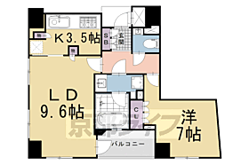 京都府京都市中京区夷川通両替町西入巴町（賃貸マンション2LDK・2階・70.70㎡） その2