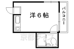 間取図画像 1K