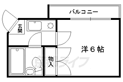 京福電気鉄道北野線 北野白梅町駅 徒歩20分 1階/-