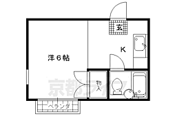 京都市営烏丸線 北大路駅 徒歩12分 2階/-