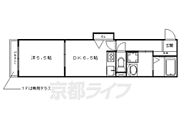 間取図画像 1DK