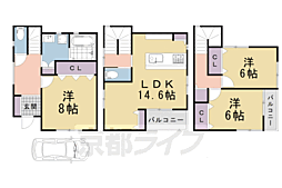 田中上柳町貸家 -
