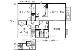JR湖西線 唐崎駅 徒歩12分 2階/-