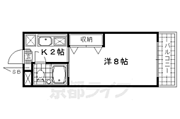 JR山陰本線 太秦駅 徒歩5分