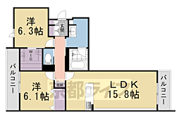 JR関西本線 木津駅 3.1km 3階/-