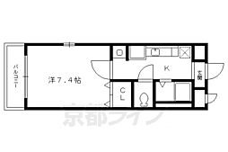 京都市営烏丸線 北大路駅 3.9km 1階/-
